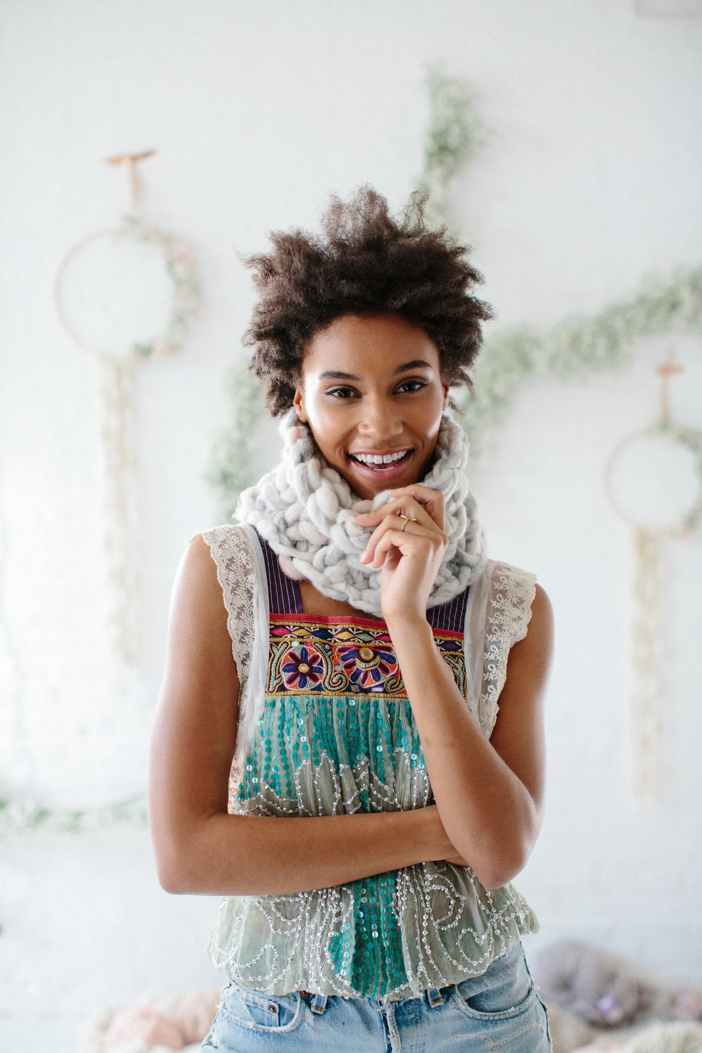 Snow Day Hat & Cowl Pattern Set