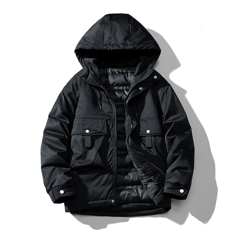 Thickened Loose Fit Versatile Puffer Jacket