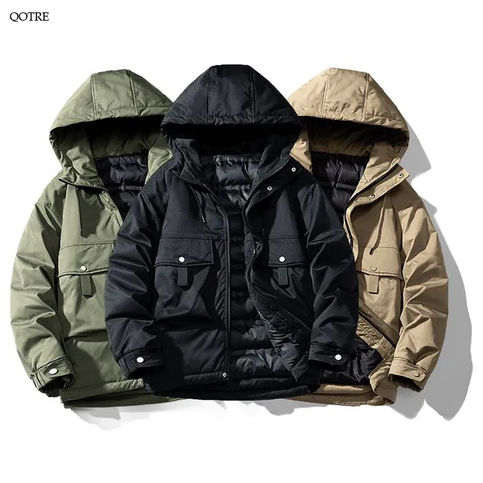 Thickened Loose Fit Versatile Puffer Jacket