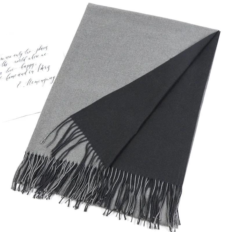 Two Tone Cashmere Scarves