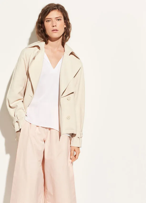 Vince Cropped Trench Coat