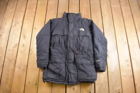 Vintage 1990s The North Face Hyent Boys Size Black Puffer Jacket