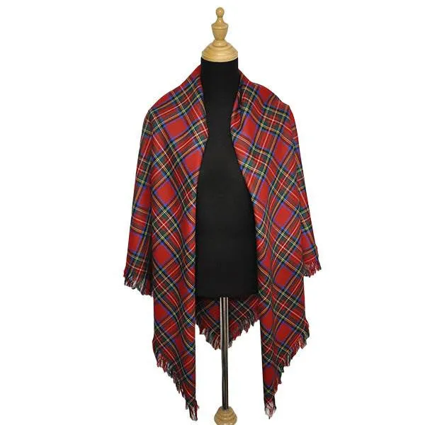 Wallace Modern Light Weight Tartan Shawl