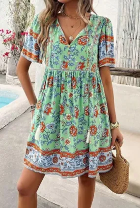 Willow Dress - Green