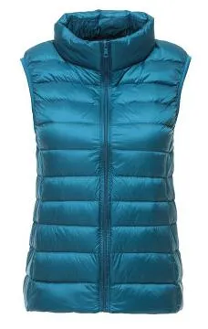 Winter Jacket  Women Vest 100% White Duck Down Vest  2015 Winter Vest Women Sexy Lovers Slim Short Jackets Parka Plus XXXL