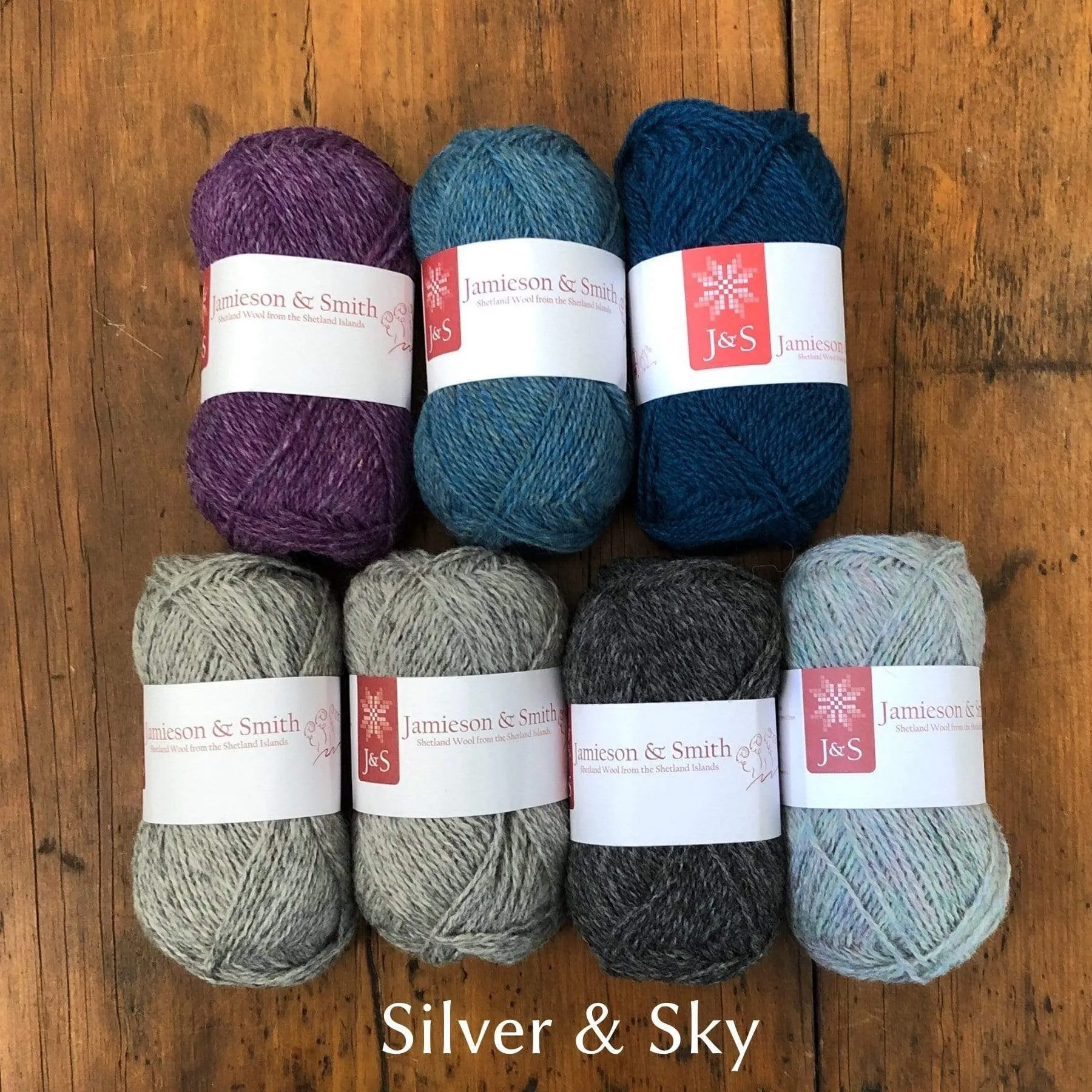 Woolly Thistle Da Crofter's Kep Yarn Sets in JAMIESON & SMITH