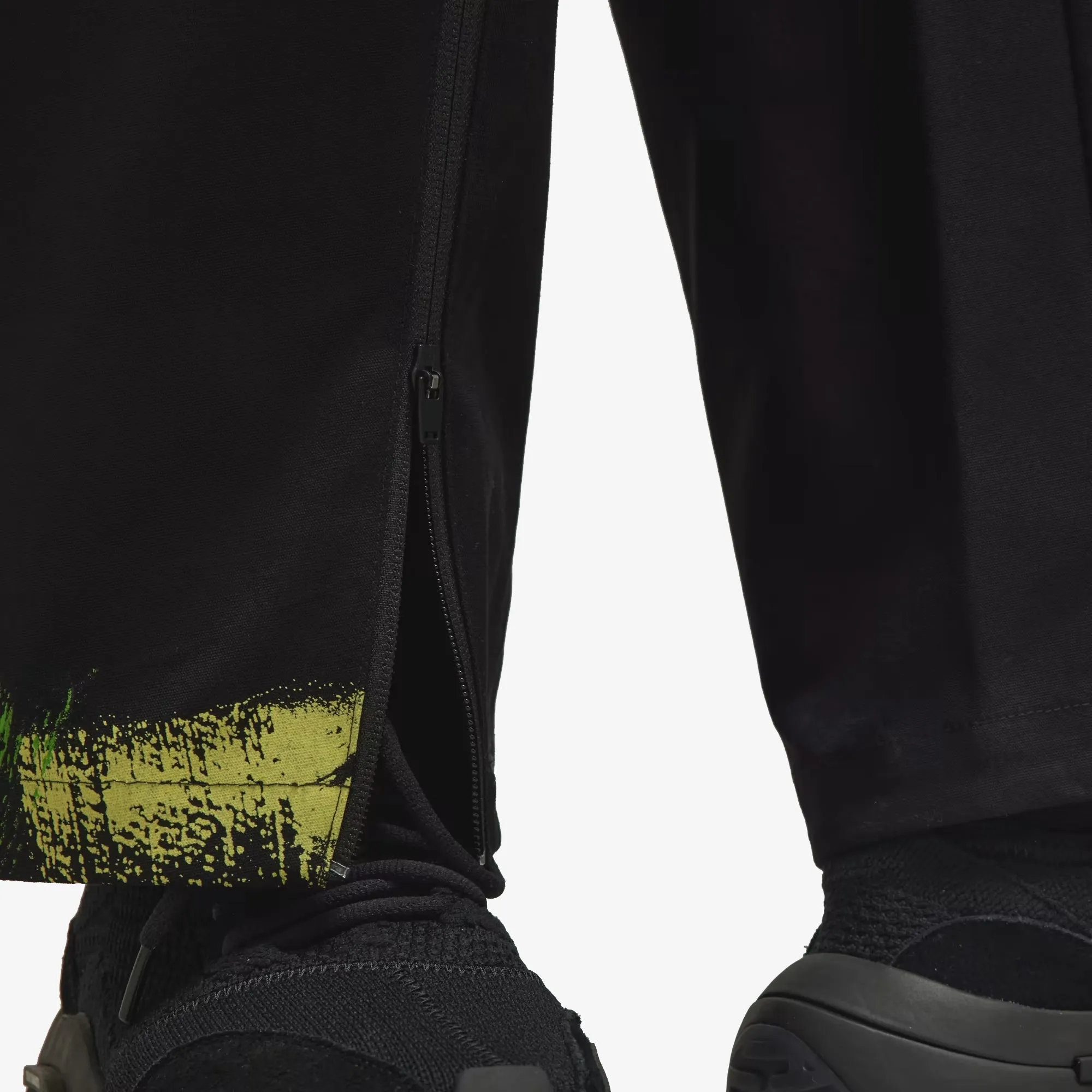 Y-3 | GRAPHIC WORKWEAR PANTS  { BLACK