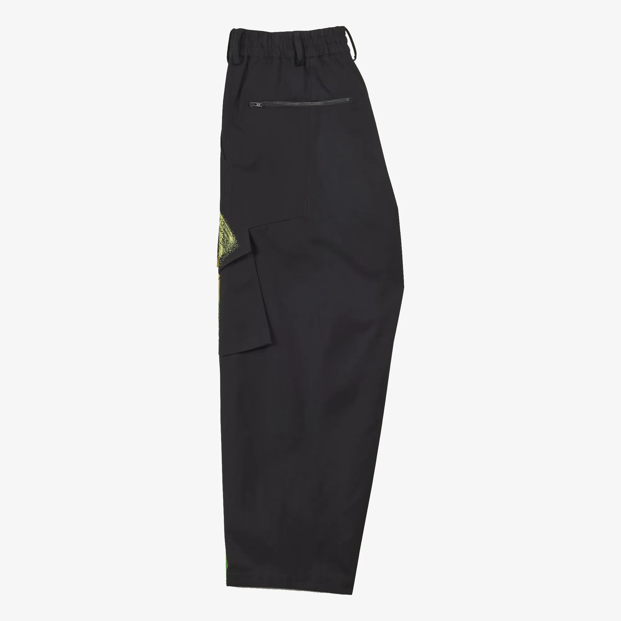 Y-3 | GRAPHIC WORKWEAR PANTS  { BLACK