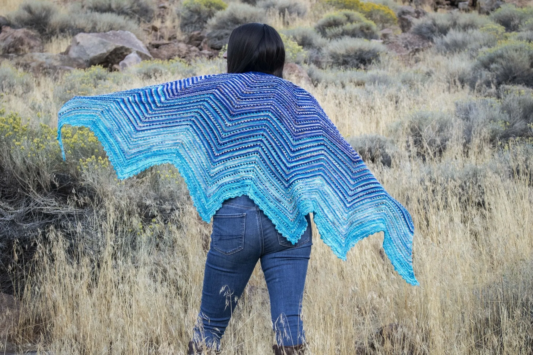 Yakkity Yak - Don't Talk Back Shawl Kit