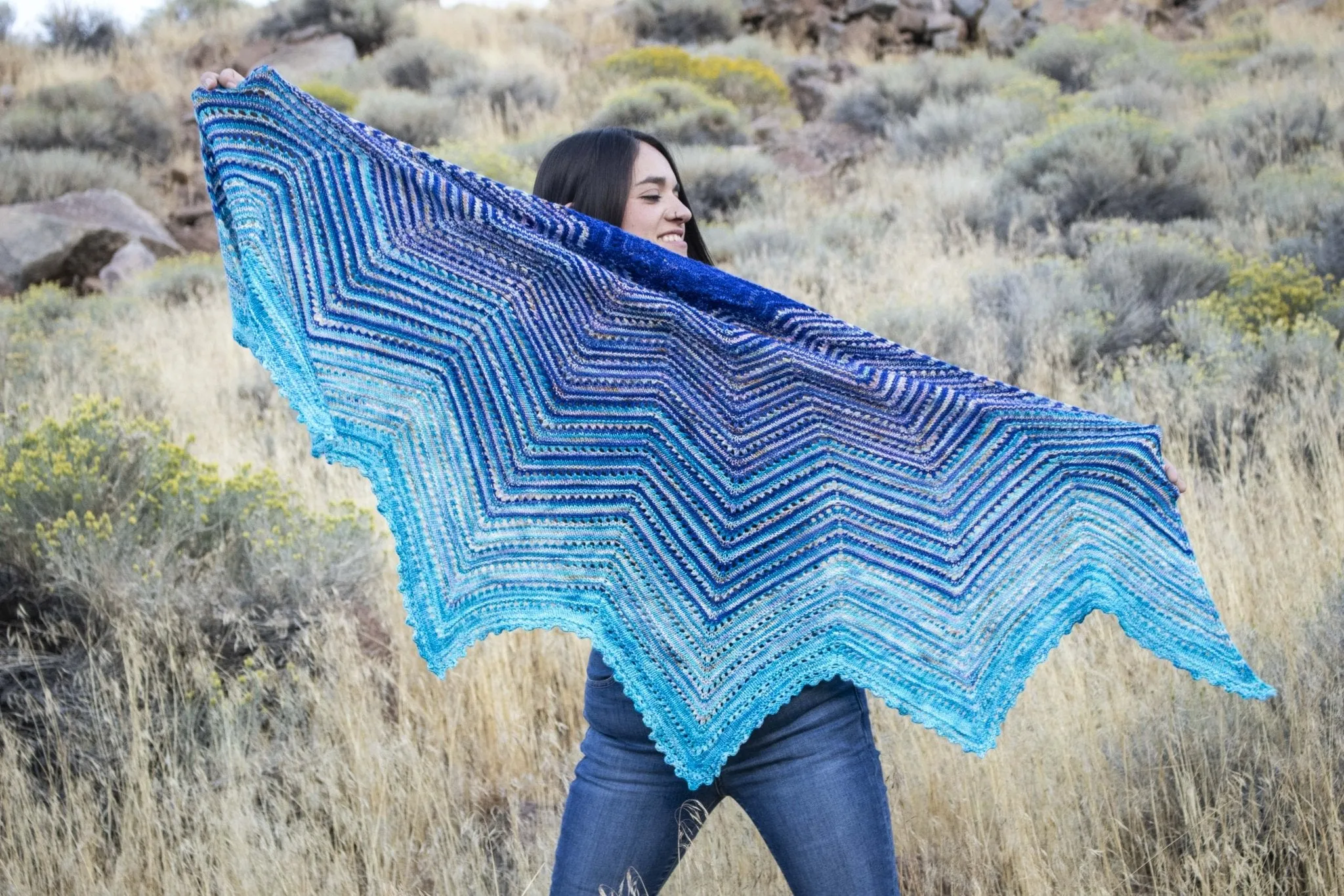 Yakkity Yak - Don't Talk Back Shawl Kit